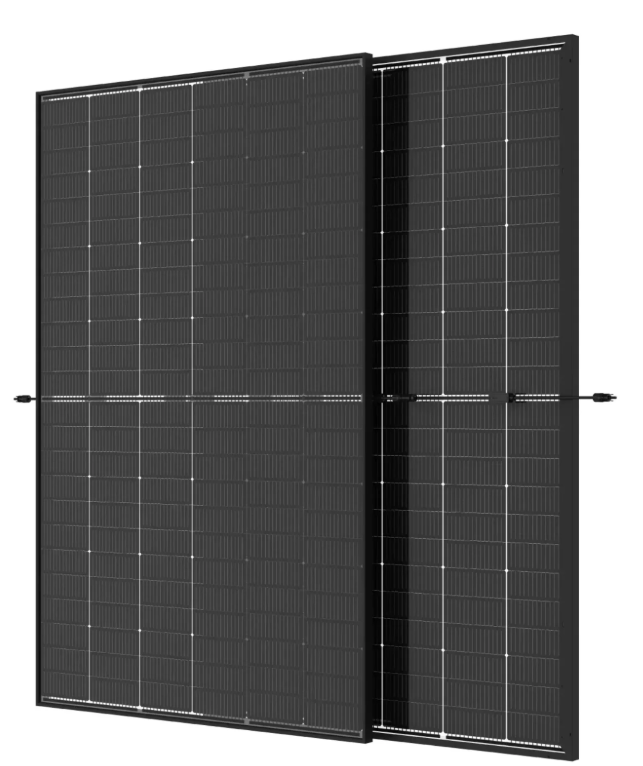 TRINA Photovoltaikmodul | Glas-Glas, Bifaziales Solarmodul. 445Wp